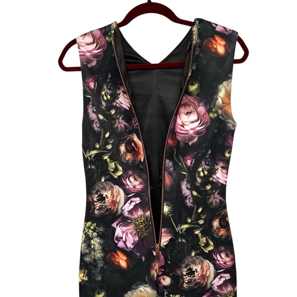 Ted Baker London Rasie Shadow Floral Sheath Bodycon Dress Women’s US6 - Picture 10 of 16